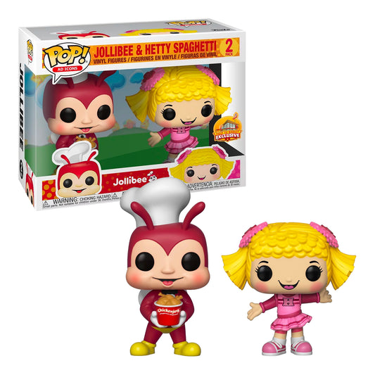 Funko Pop! Ad Icons: Jollibee & Hetty Spaghetti 2 Pack Exclusive