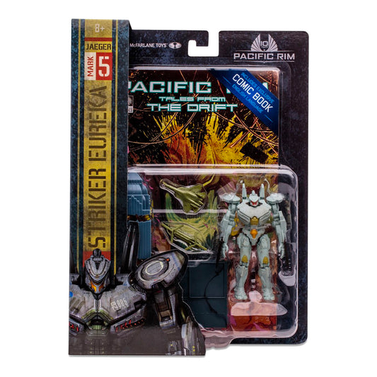 McFarlane Toys: Pacific Rim - Jaeger Wave 1 Striker Eureka 4" Tall Action Figure with Comic Book