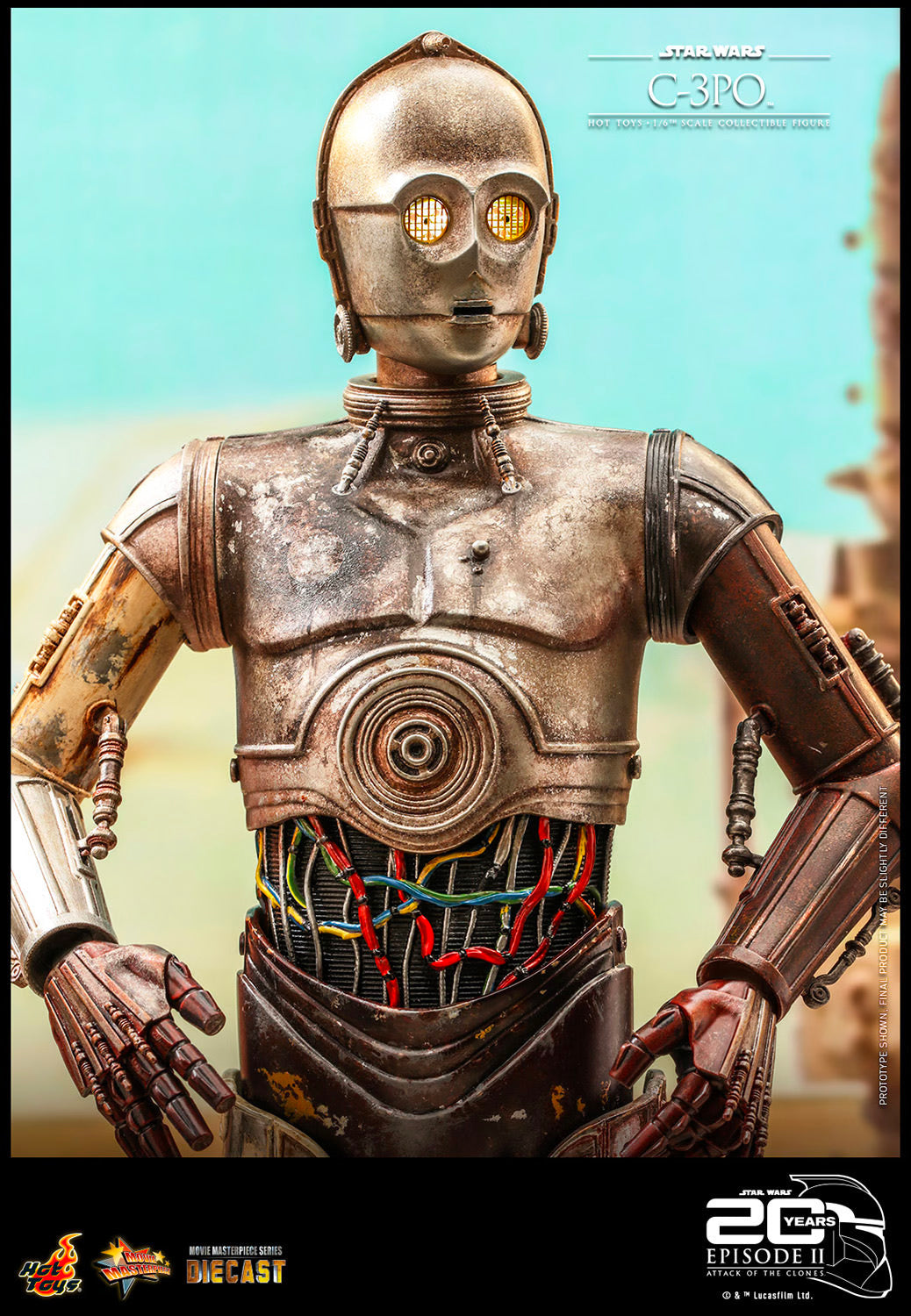 Hot Toys: Star Wars - C-3PO Sixth Scale Figure