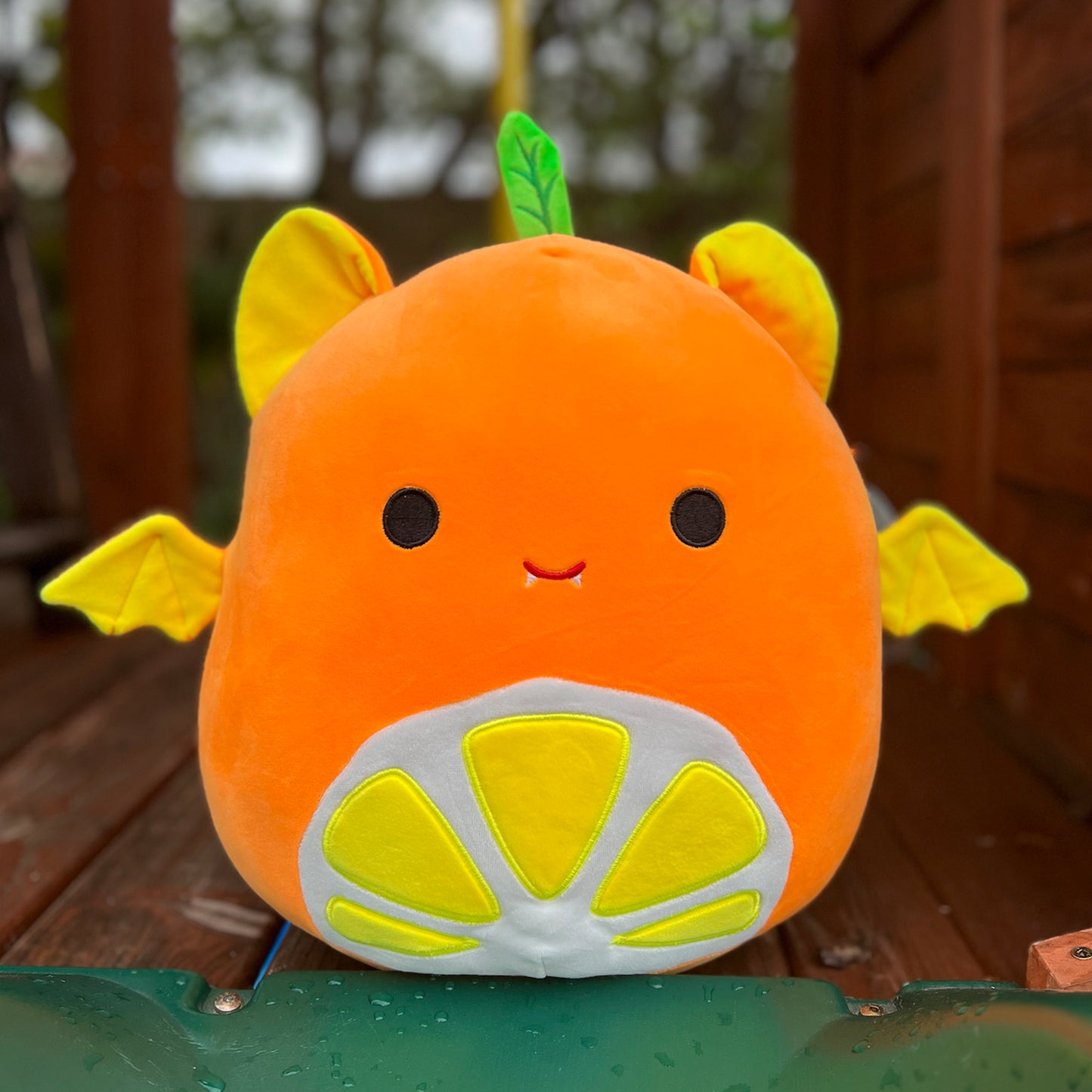 Squishmallow - Barnet the Orange Citrus Fruit Bat 12" Tall Plush SDCC 2023 Exclusive