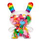 Kidrobot x NOH8: ALL <3 NOH8 Rainbow Clear Shell 8" Tall Dunny Art Figure