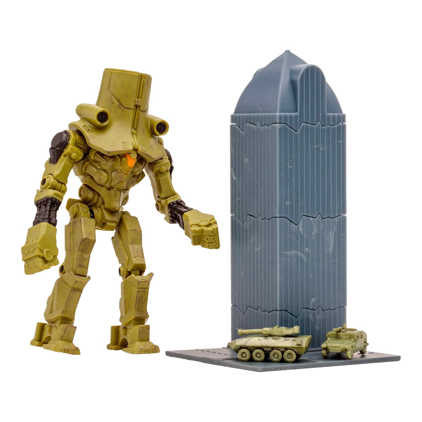 McFarlane Toys: Pacific Rim - Jaeger Wave 1 Cherno Alpha 4" Tall Action Figure with Comic Book