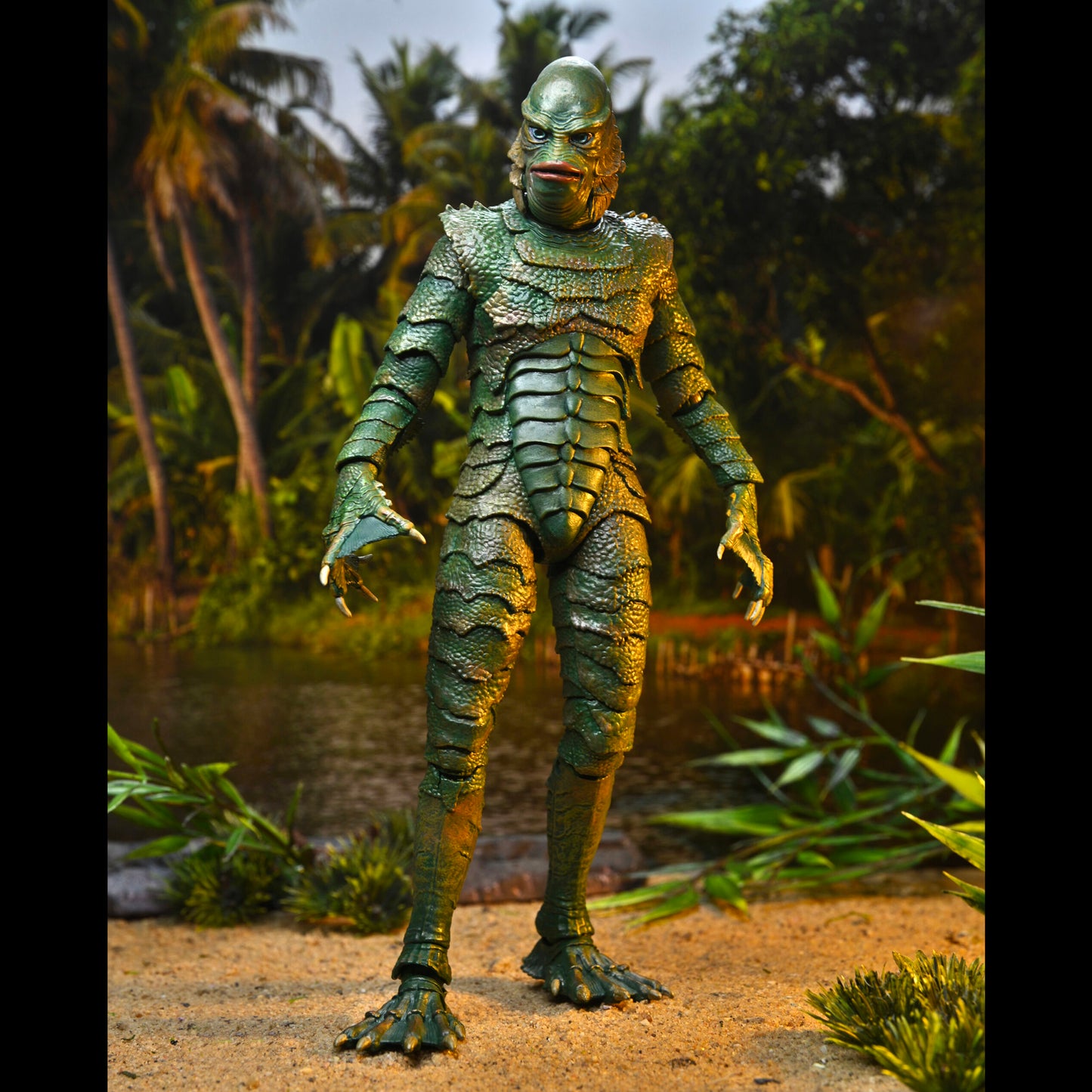 NECA: Universal Monsters - Ultimate Creature from the Black Lagoon (Color) 7" Tall Action Figure