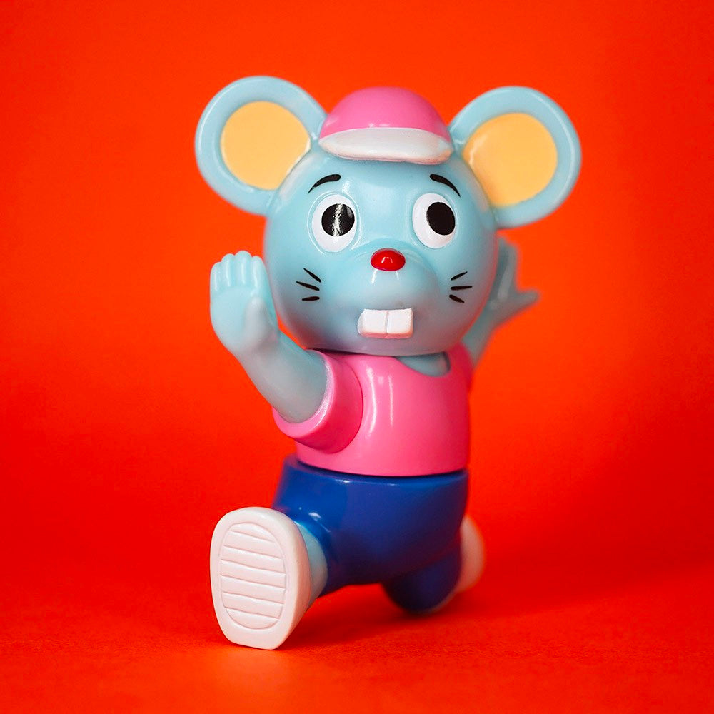 Pointless Island x Awesome Toy - Little Blue Mouse PE Class Edition Sofubi Figure