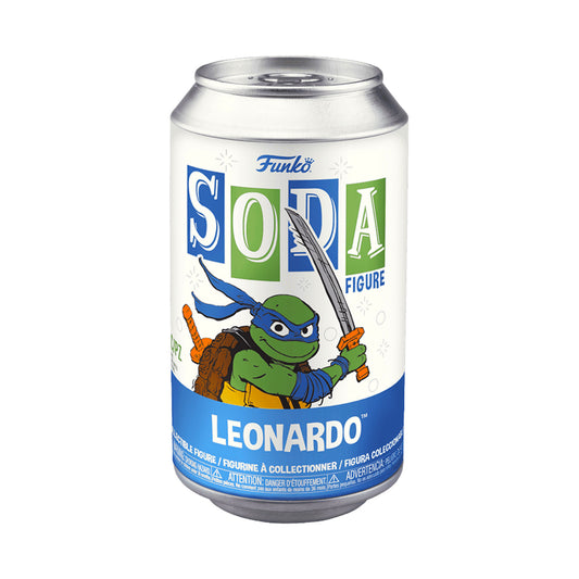 Funko Vinyl SODA: TMNT Mutant Mayhem Leonardo Limited Edition (1 in 6 Chance at Chase)