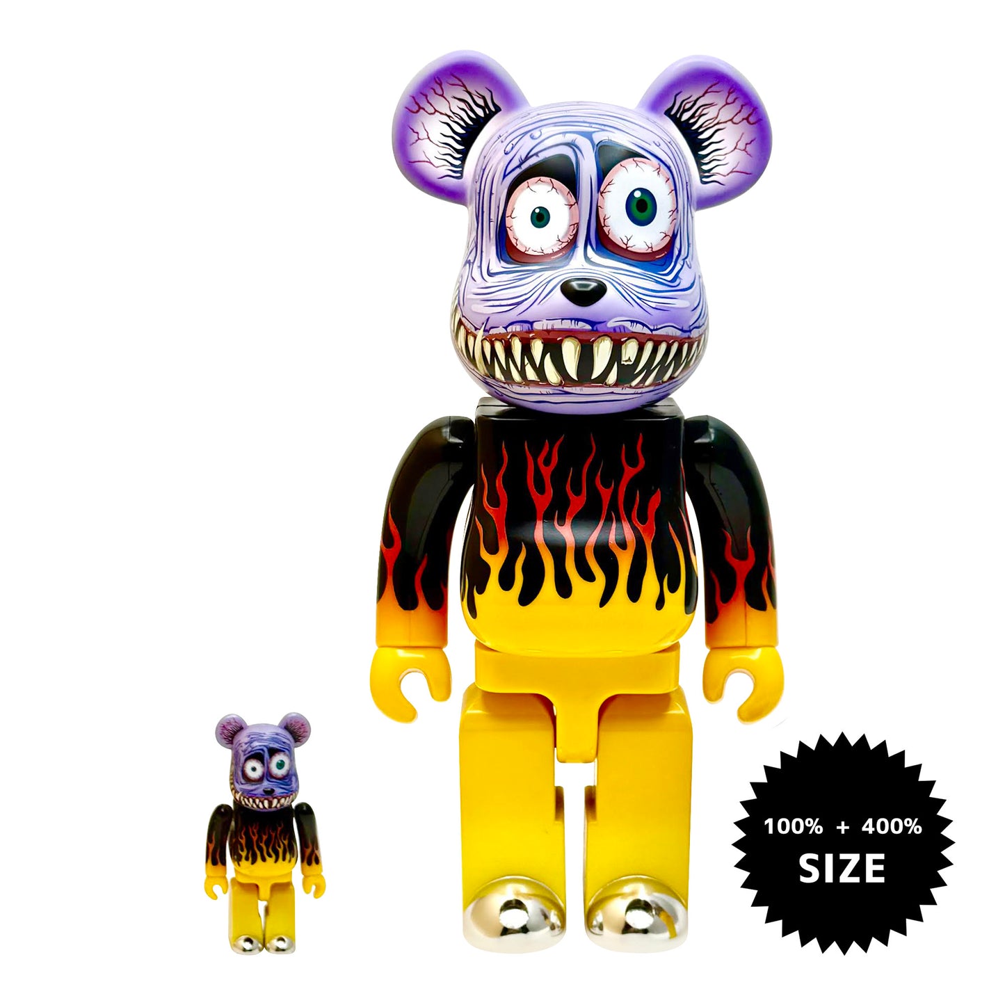 MEDICOM TOY: BE@RBRICK - BWWT Mark Parker 100% & 400%