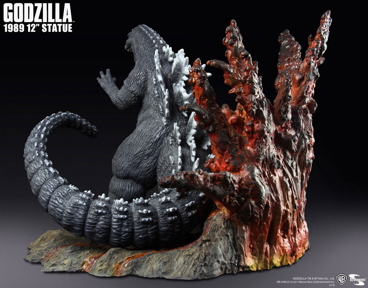 Toynami Godzilla 1989 Limited Edition Polystone Resin 12" Statue