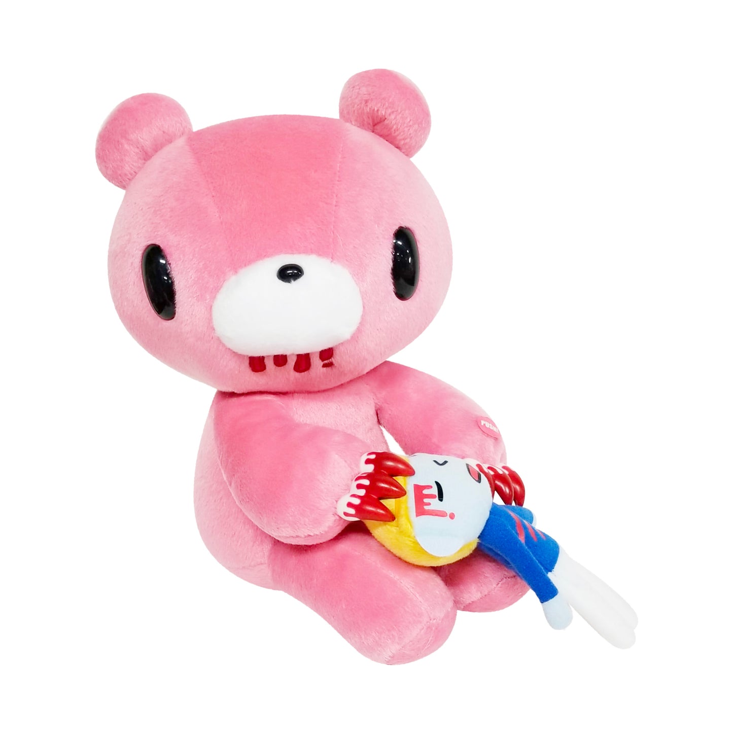 Taito Gloomy Bear Holding Pity Bloody Pink 9" Tall Plush