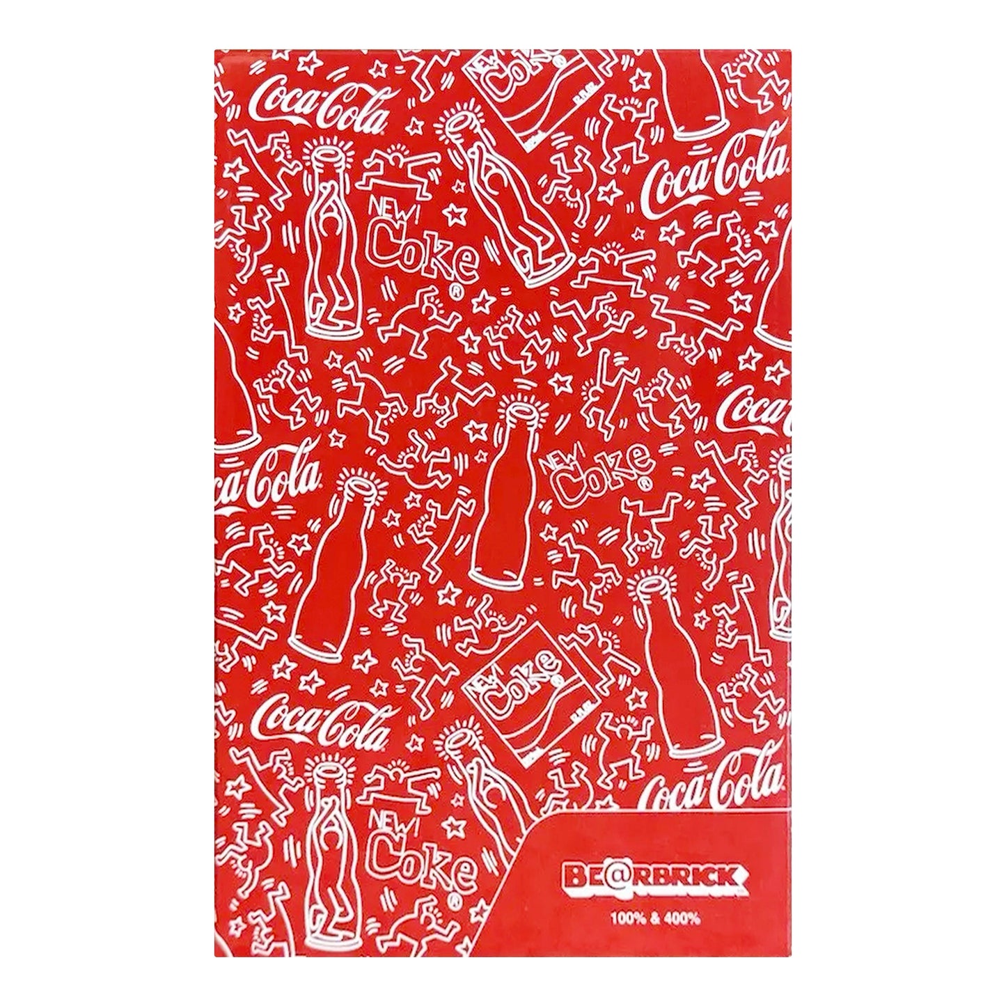 MEDICOM TOY: BE@RBRICK - Coca-Cola Keith Haring 100% & 400%