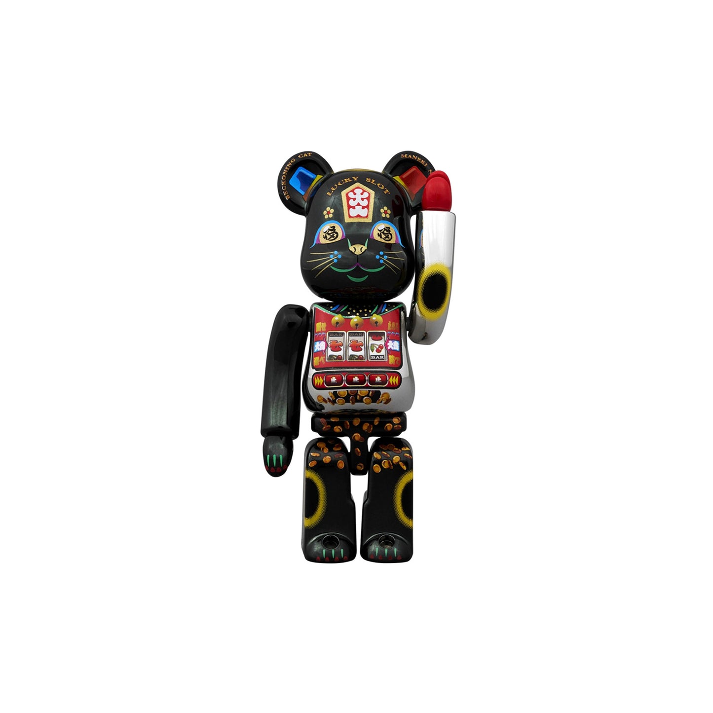 MEDICOM TOY: BE@RBRICK - Lucky Cat Jackpot 100% DCON 2024 Exclusive