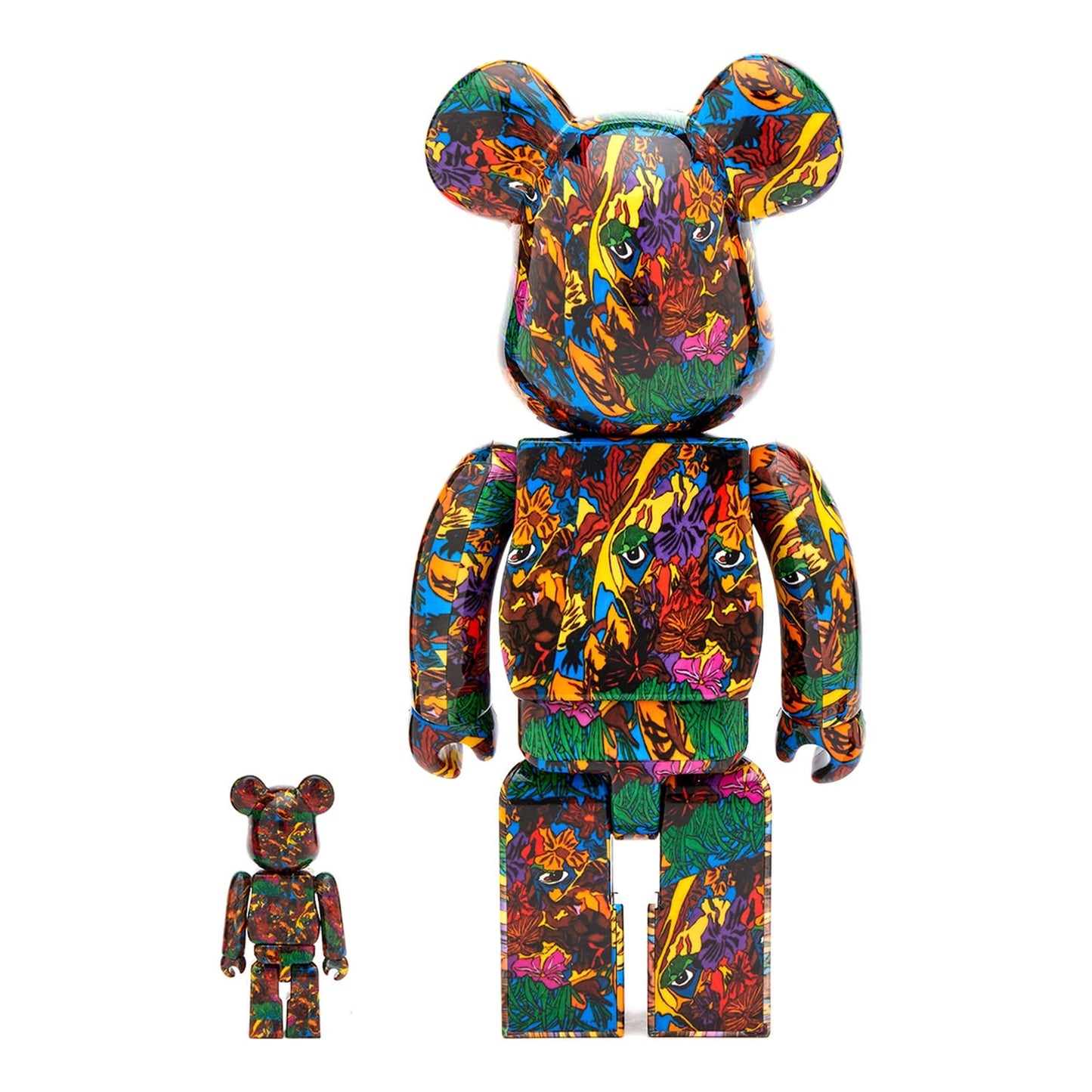 MEDICOM TOY: BE@RBRICK - Jimmy Onishi Jungle Song 100% & 400%