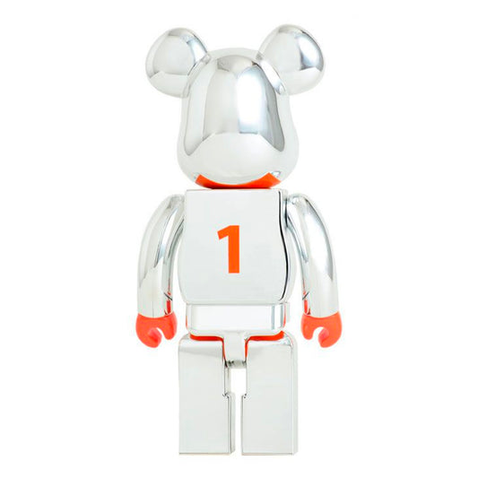 MEDICOM TOY: BE@RBRICK - Porter Silver Plated 400%