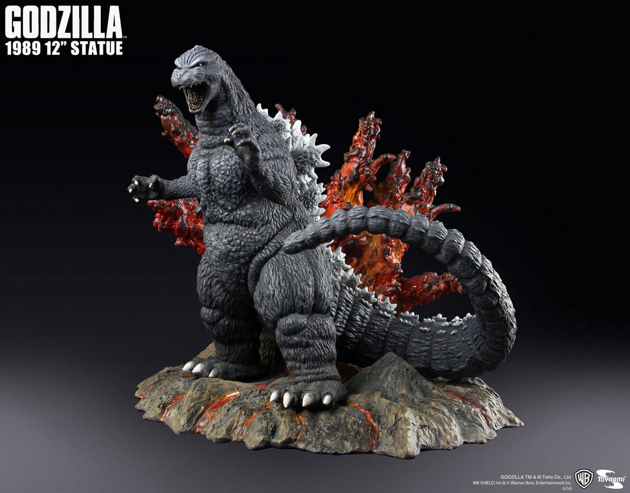 Toynami Godzilla 1989 Limited Edition Polystone Resin 12" Statue