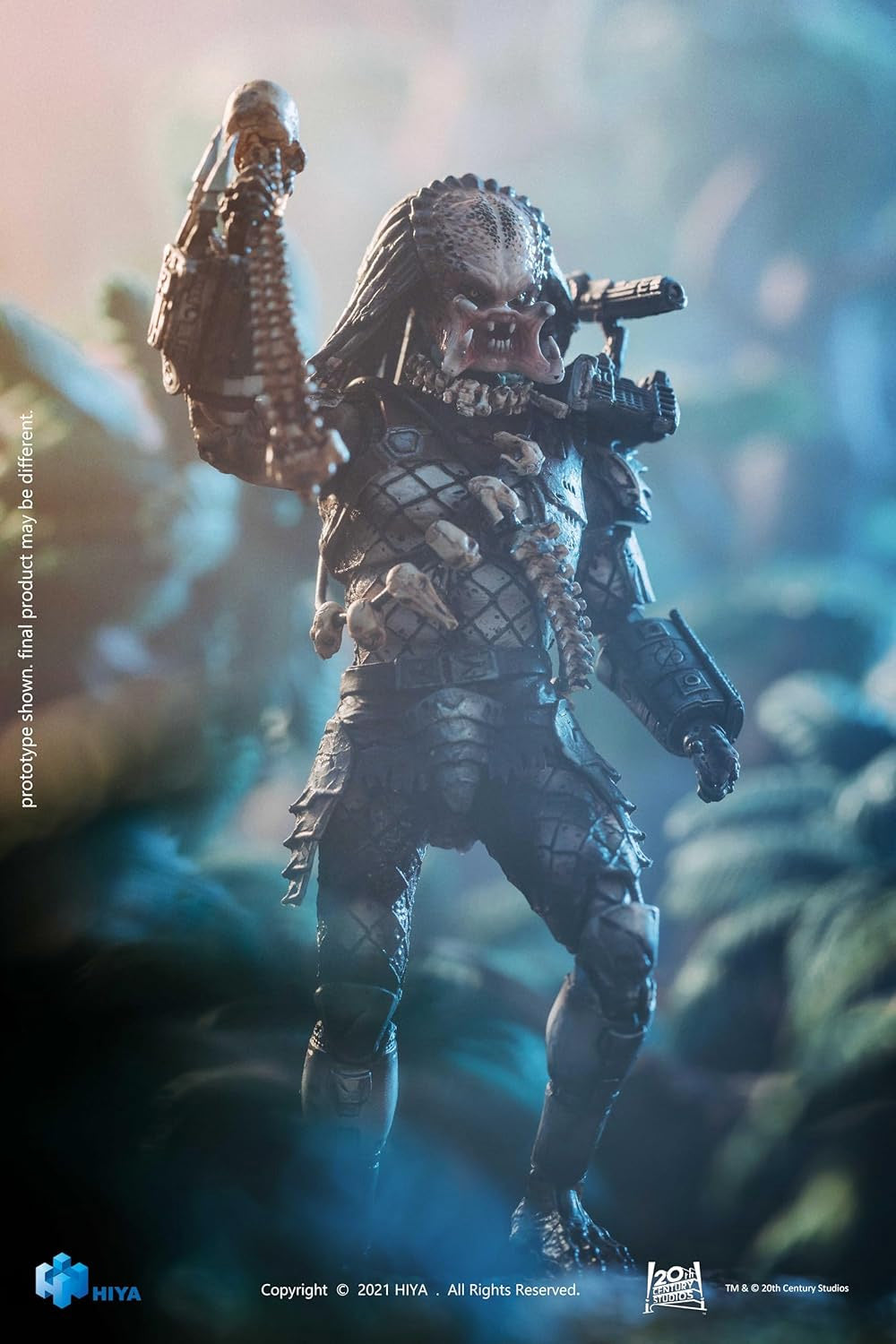 Hiya Toys Predator: Open Mouth Jungle Predator 1:18 Scale Figure