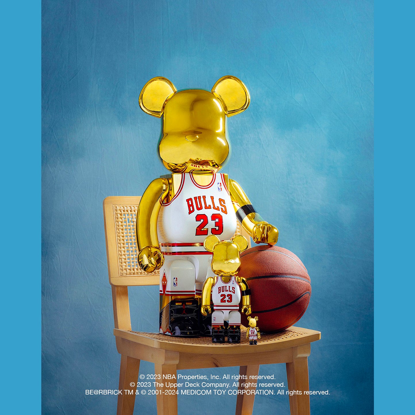 MEDICOM TOY: BE@RBRICK - Michael Jordan 1991 WORLD CHAMPION 1000%