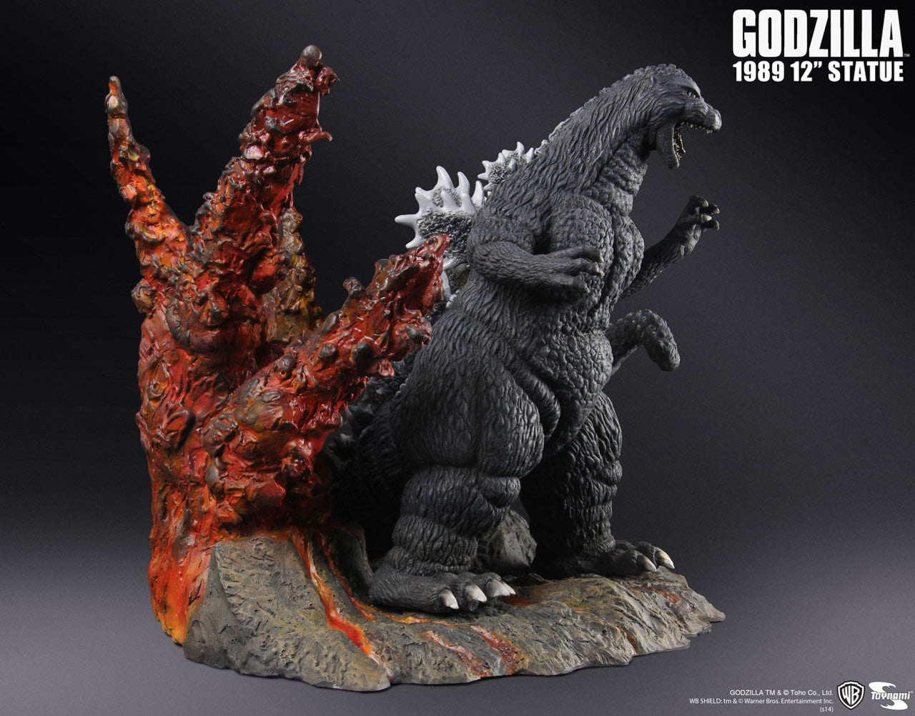 Toynami Godzilla 1989 Limited Edition Polystone Resin 12" Statue