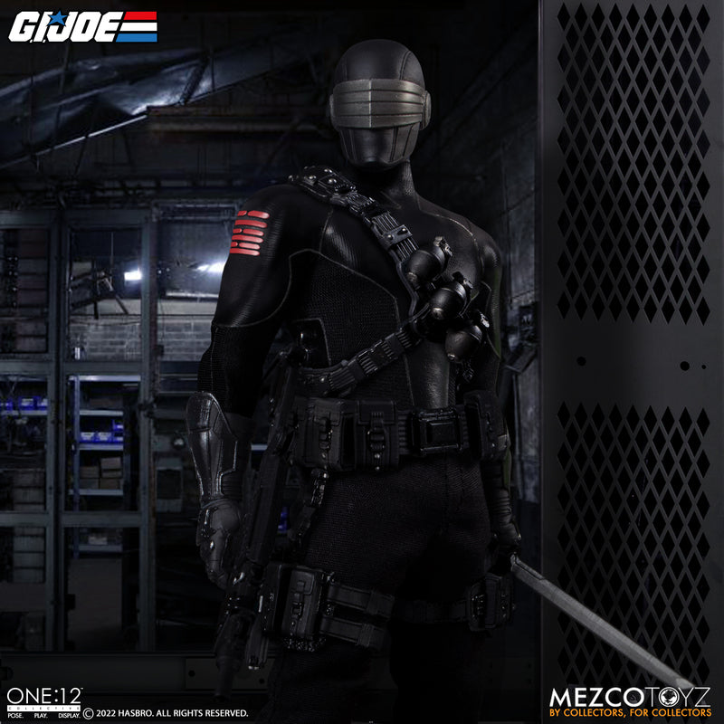 MEZCO TOYZ: One:12 Collective - G.I. Snake Eyes Deluxe Edition