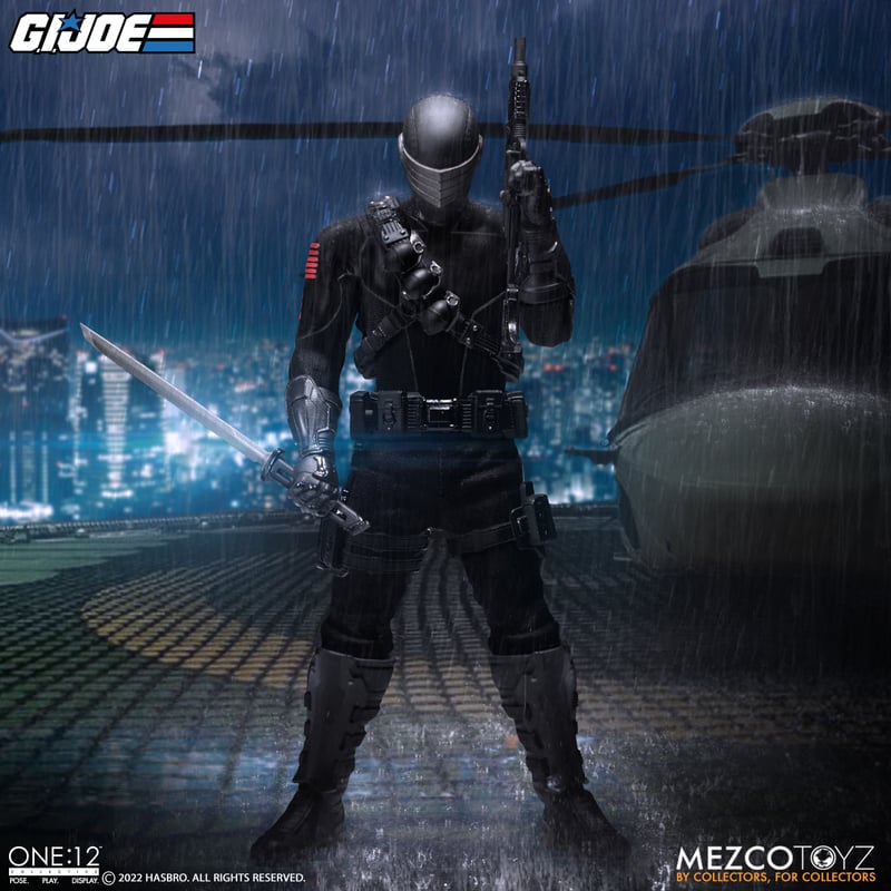 MEZCO TOYZ: One:12 Collective - G.I. Snake Eyes Deluxe Edition