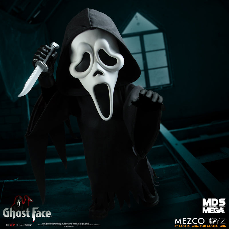 MEZCO TOYZ: MDS - Ghost Face 15" Tall Figure