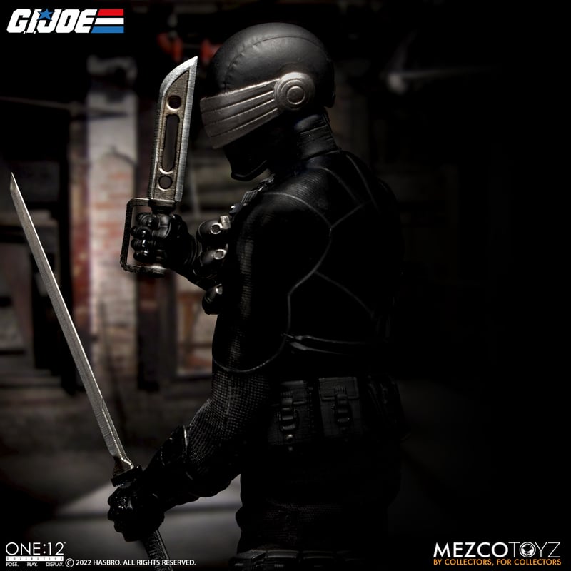 MEZCO TOYZ: One:12 Collective - G.I. Snake Eyes Deluxe Edition