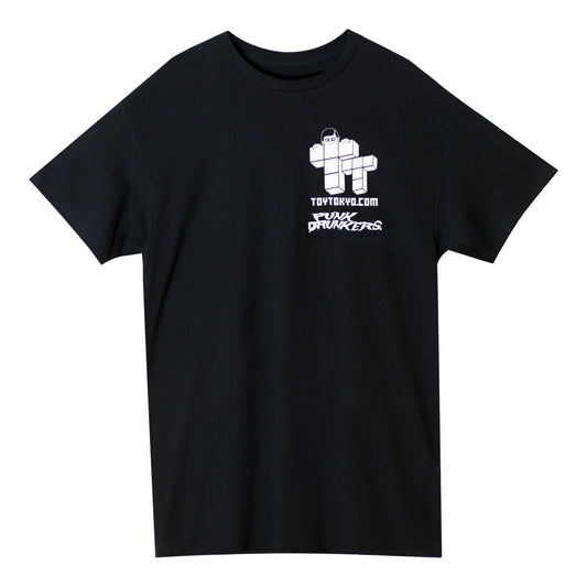 Punk Drunkers x Toy Tokyo - Aitsu in NYC Black T-Shirt