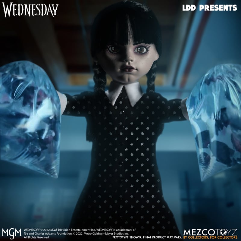 MEZCO TOYZ - LDD Presents - Wednesday 10" Tall Figure