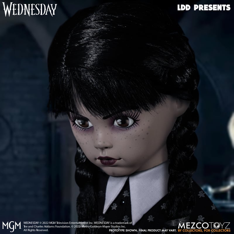 MEZCO TOYZ - LDD Presents - Wednesday 10" Tall Figure