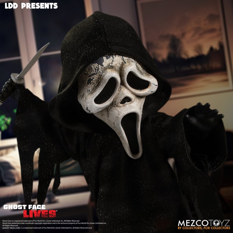 MEZCO TOYZ - LDD Presents - Ghost Face - Zombie Edition