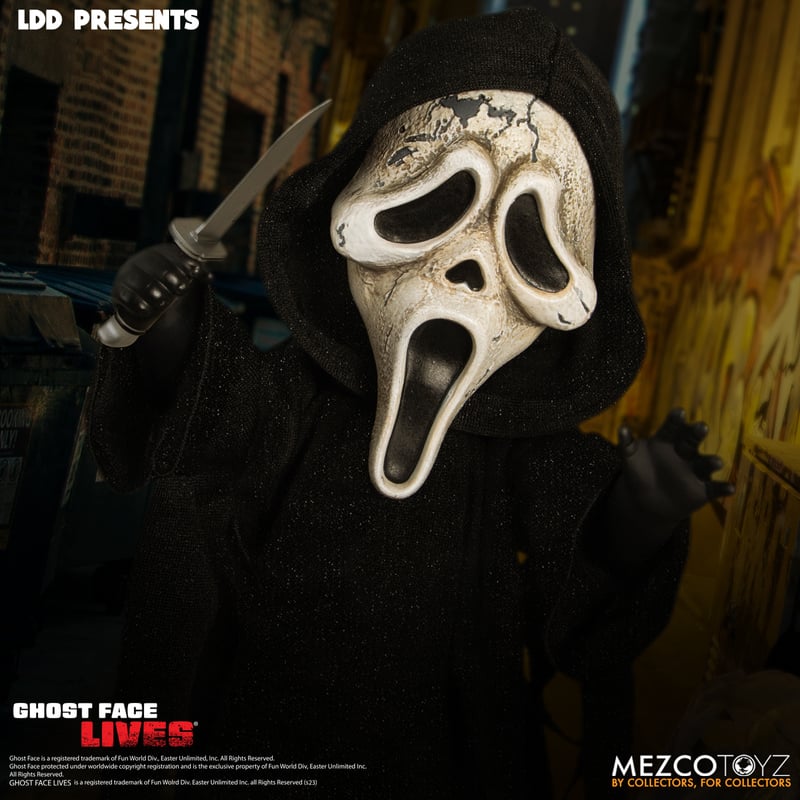 MEZCO TOYZ - LDD Presents - Ghost Face - Zombie Edition