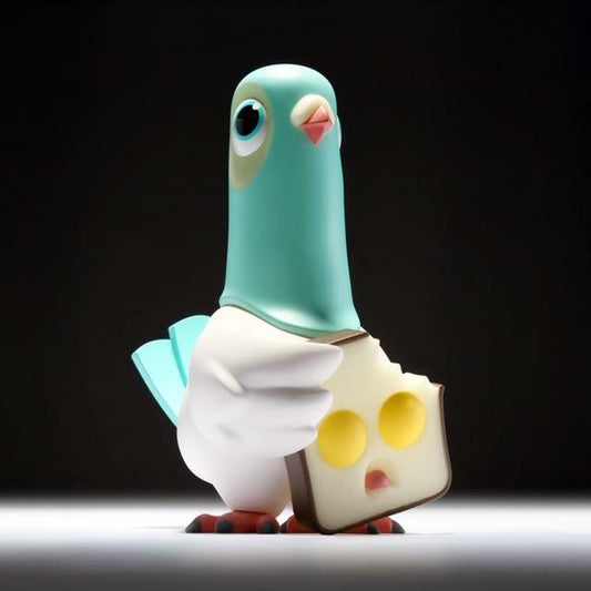 Playhouse x Coarse: Ruffle & Toast - Ignited! 7" Vinyl Figure