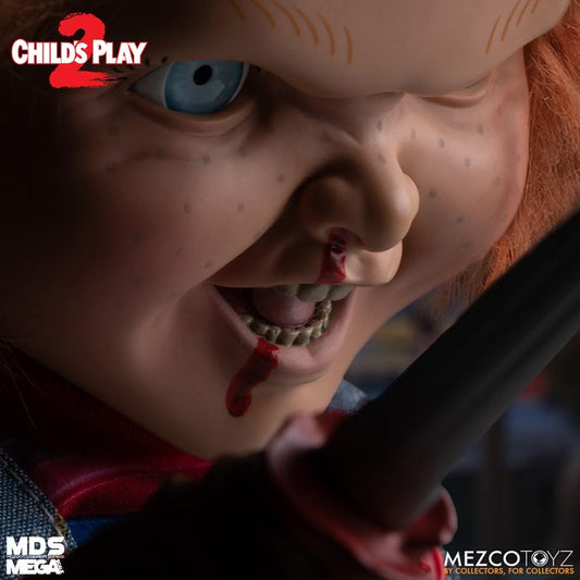 Mezco Toyz: MDS Mega Scale - Child's Play 2 Talking Menacing Chucky 15" Figure