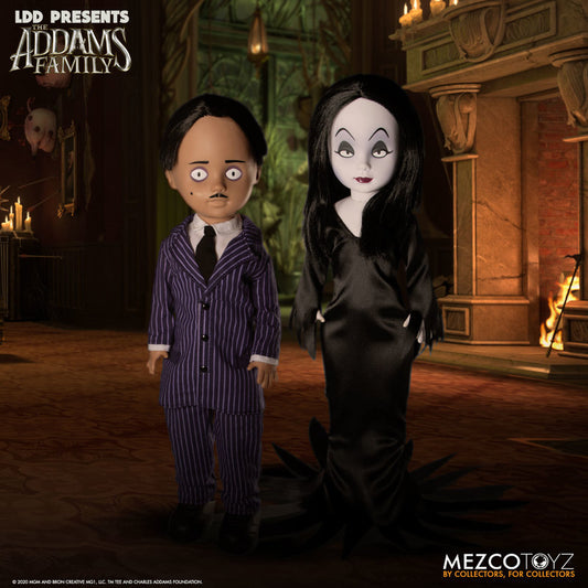 MEZCO TOYZ: LDD Presents - The Addams Family: Gomez & Morticia