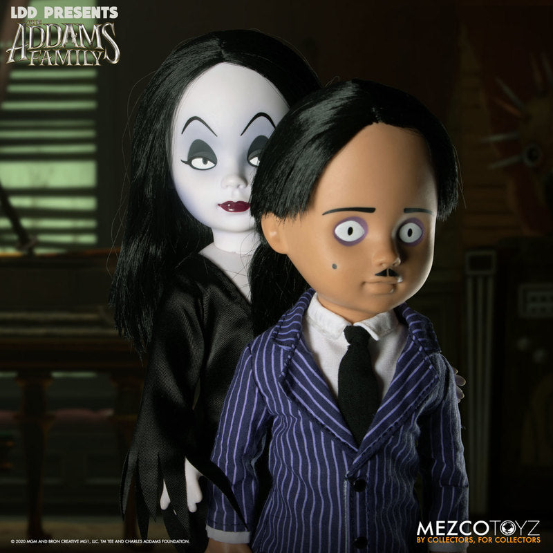 MEZCO TOYZ: LDD Presents - The Addams Family: Gomez & Morticia