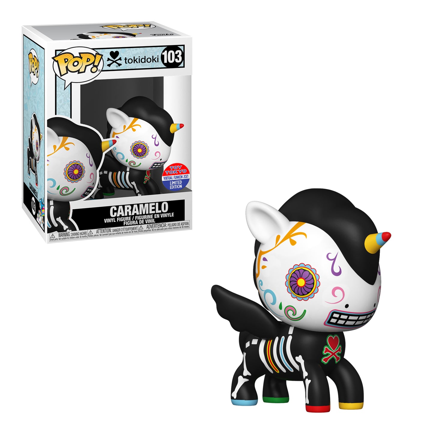 Funko Pop! Tokidoki: Caramelo #103 Virtual Funkon 2021 Toy Tokyo Exclusive