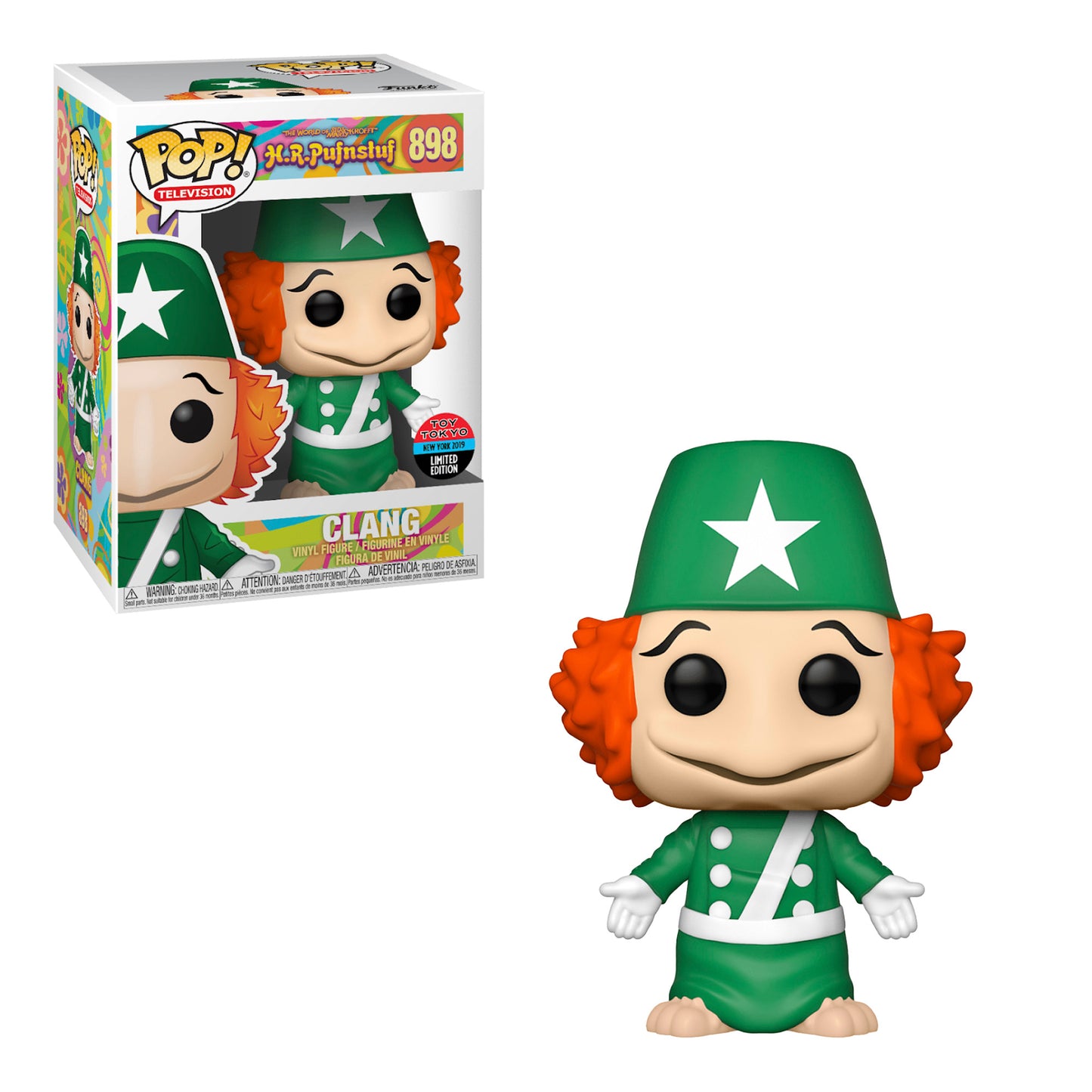 Funko Pop! Television: H.R. Pufnstuf - Clang #898 NYCC 2019 Toy Tokyo Exclusive