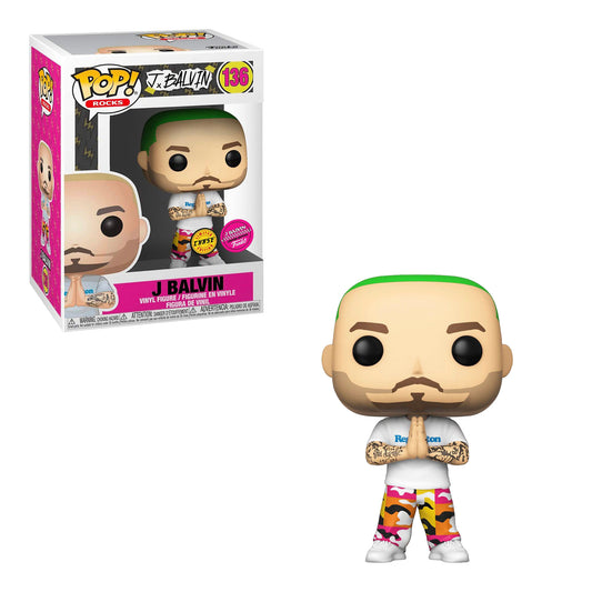 Funko Pop! Rocks: J Balvin #136 (1 in 6 chance of Chase)