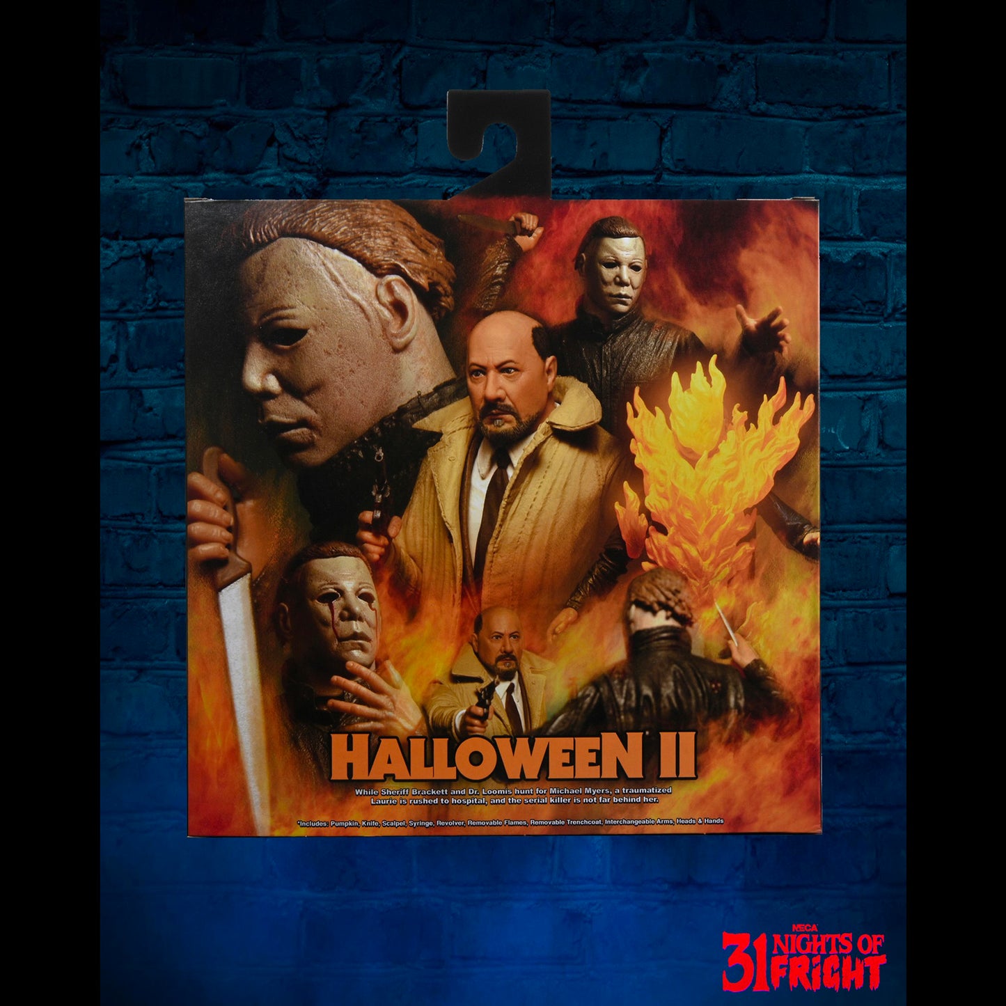 NECA: Halloween II - Ultimate Michael Myers and Dr. Loomis 2-Pack 7" Tall Action Figure