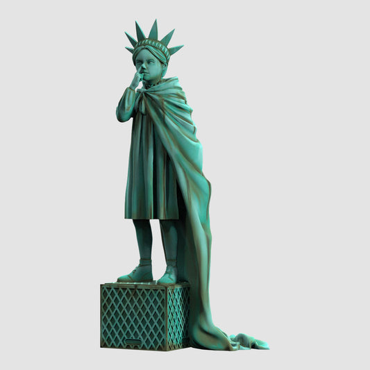 Mighty Jaxx: Brandalised - Liberty Girl (Freedom Edition) Polystone Limited Edition