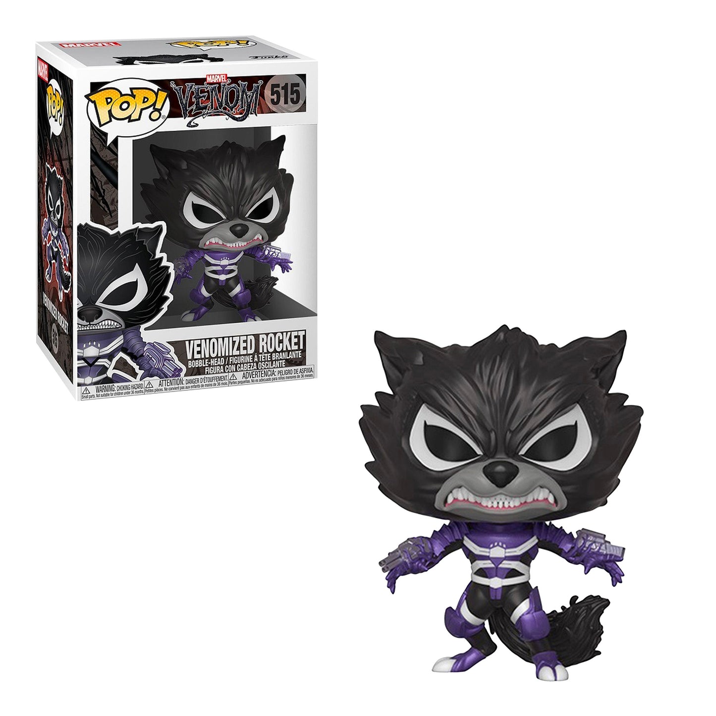 Funko Pop! Marvel: Venomized Rocket #515