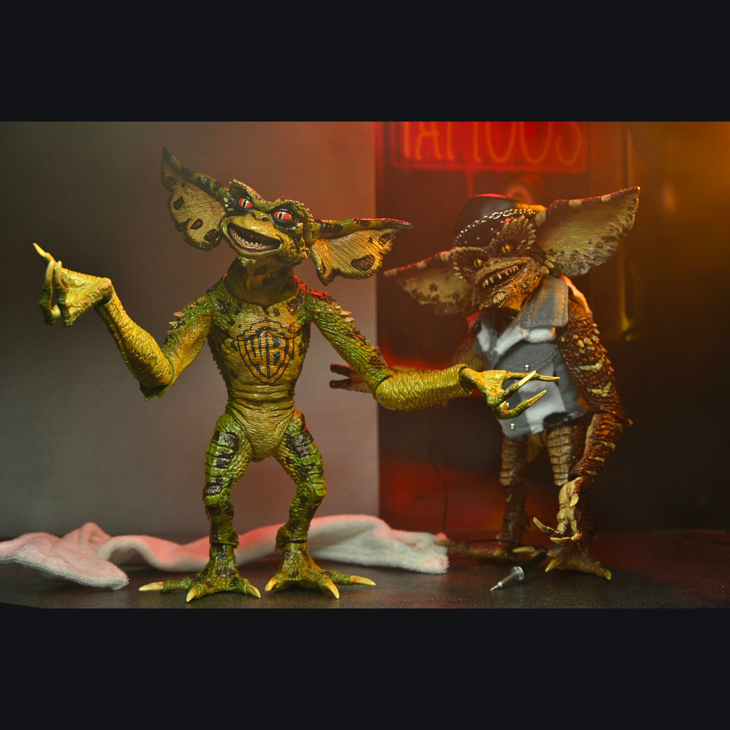 NECA: Gremlins 2 - Tattoo Gremlins 2 Pack 7" Tall Action Figure