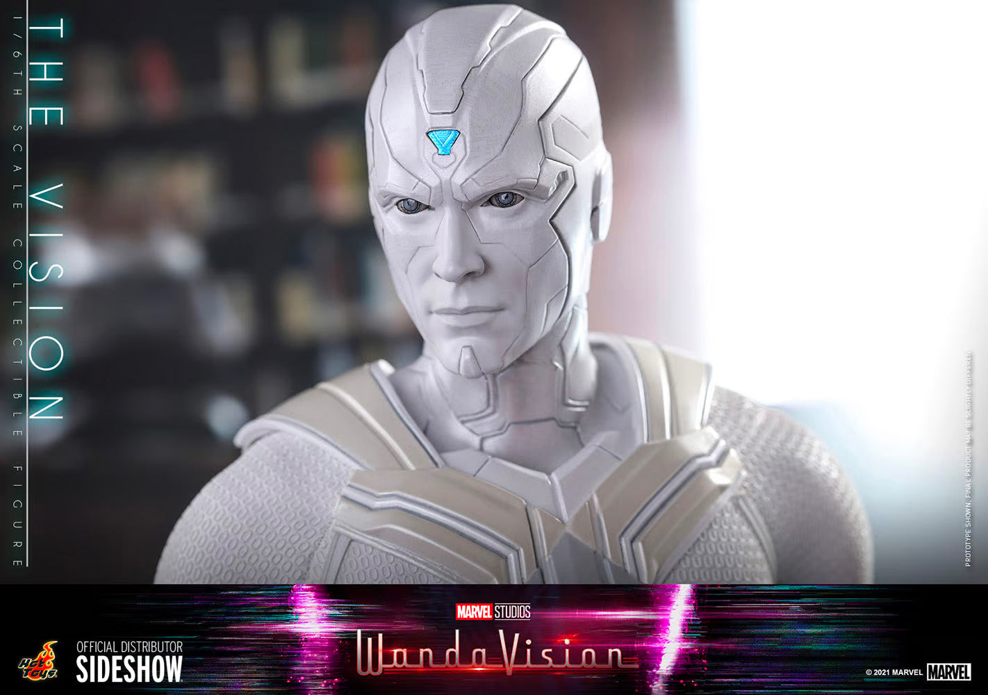 Hot Toys x Sideshow Collectibles: Marvel - WandaVision - The Vision Sixth Scale Figure