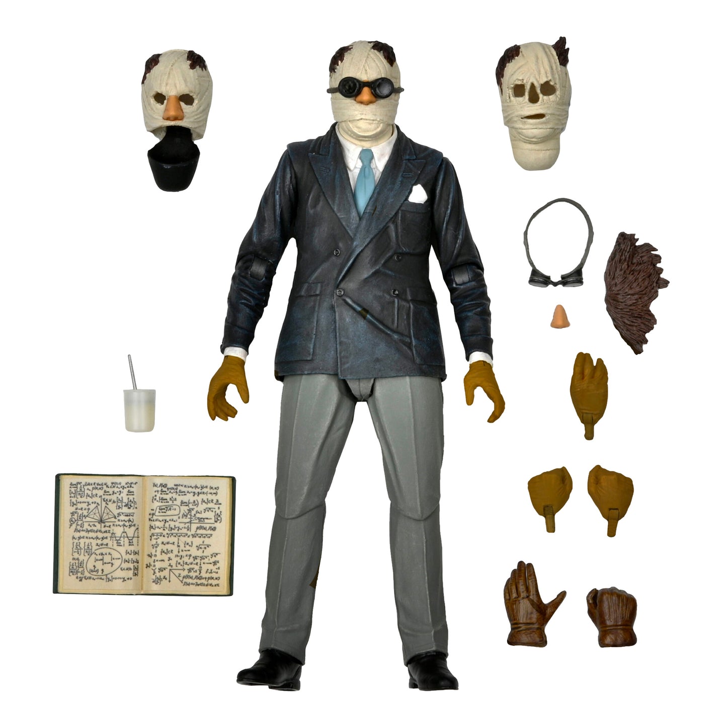 NECA: Universal Monsters - Ultimate Invisible Man 7" Tall Action Figure