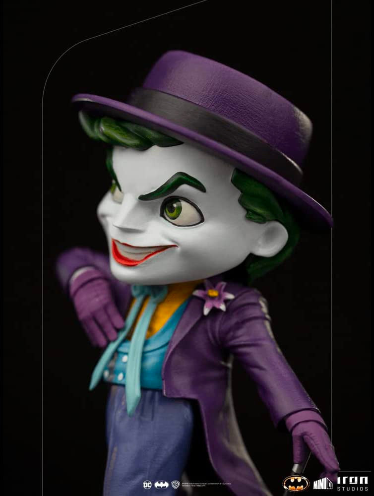 Iron Studios: Minico - Batman 1989 The Joker 7" Tall Figure