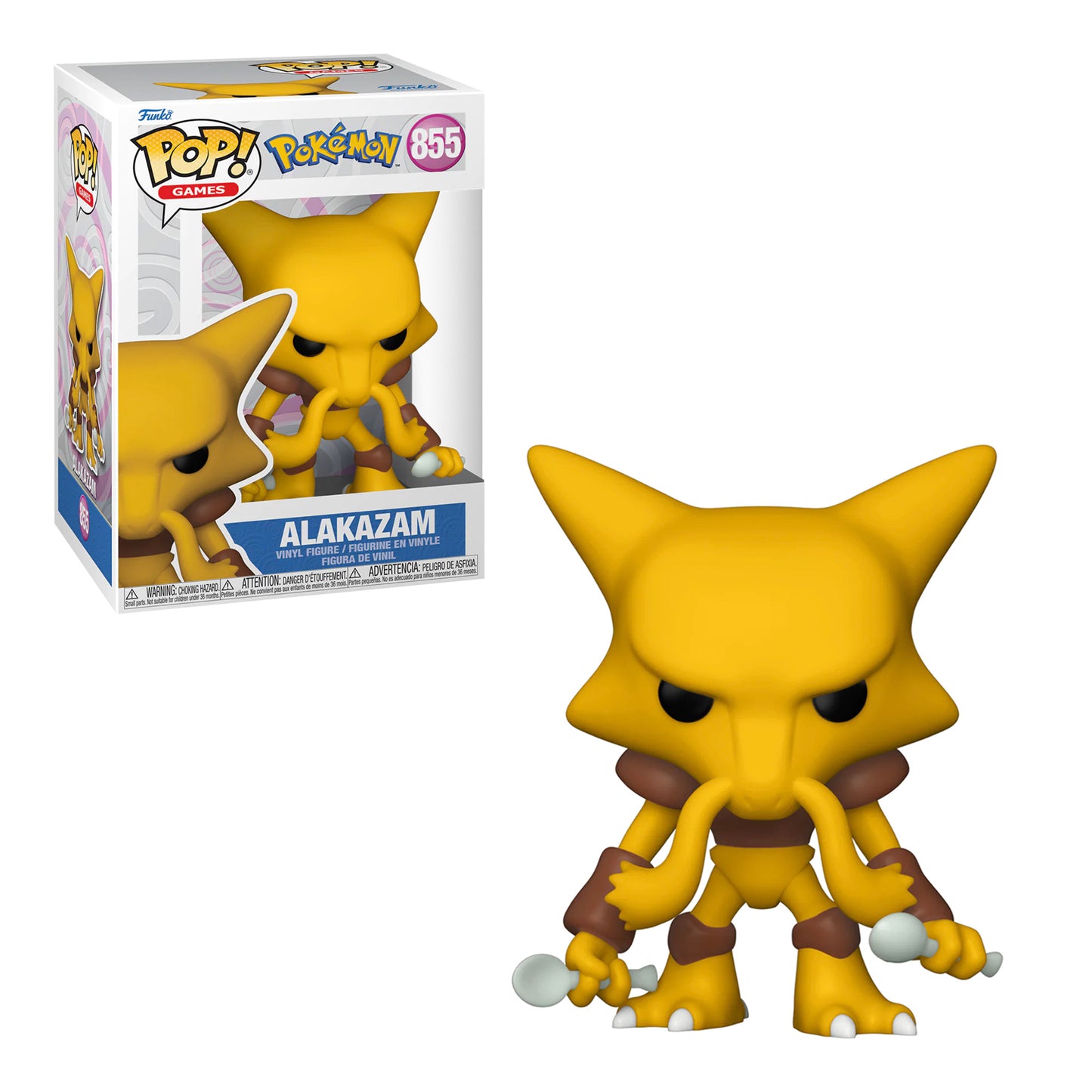 Funko Pop! Games: Pokemon - Alakazam #855