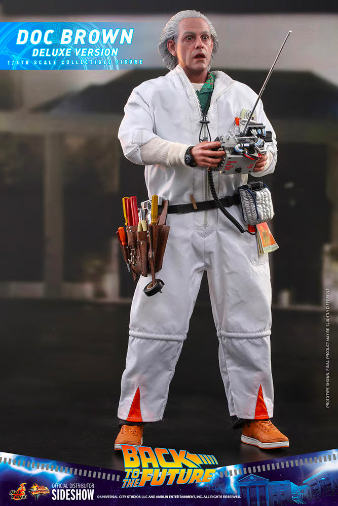 Hot Toys x Sideshow Collectibles: Back to the Future - Doc Brown (Deluxe Version) Sixth Scale Figure