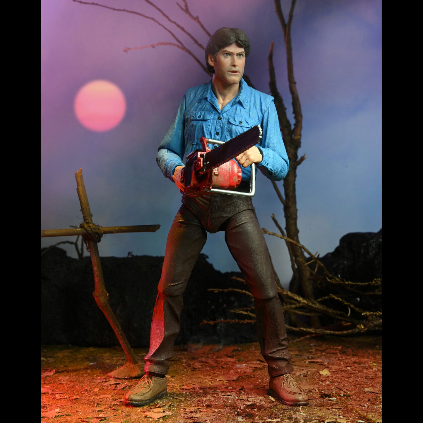 NECA: The Evil Dead - 40th Anniversary Ultimate Ash 7" Tall Action Figure