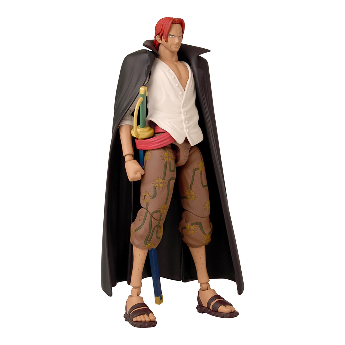 BandaI: Anime Heroes - One Piece - Shanks 6.5" Tall Action Figure