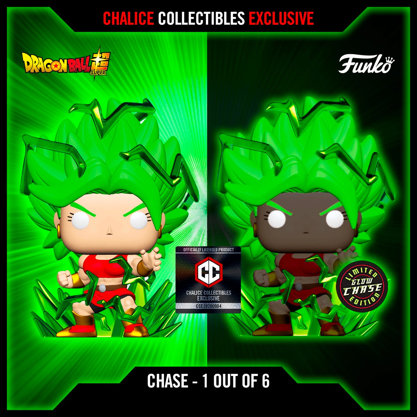 Funko Pop! Animation: Super Saiyan Kale #819 (1 in 6 chance of Chase)