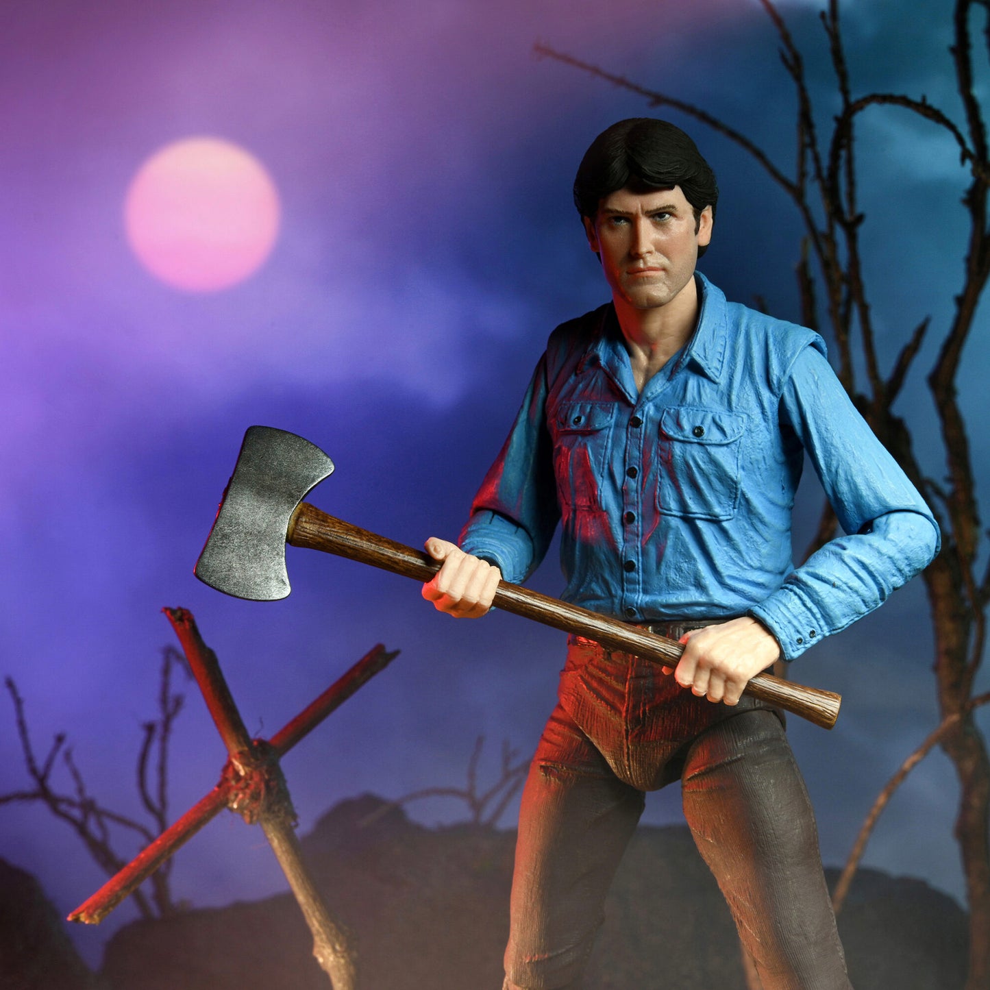 NECA: The Evil Dead - 40th Anniversary Ultimate Ash 7" Tall Action Figure