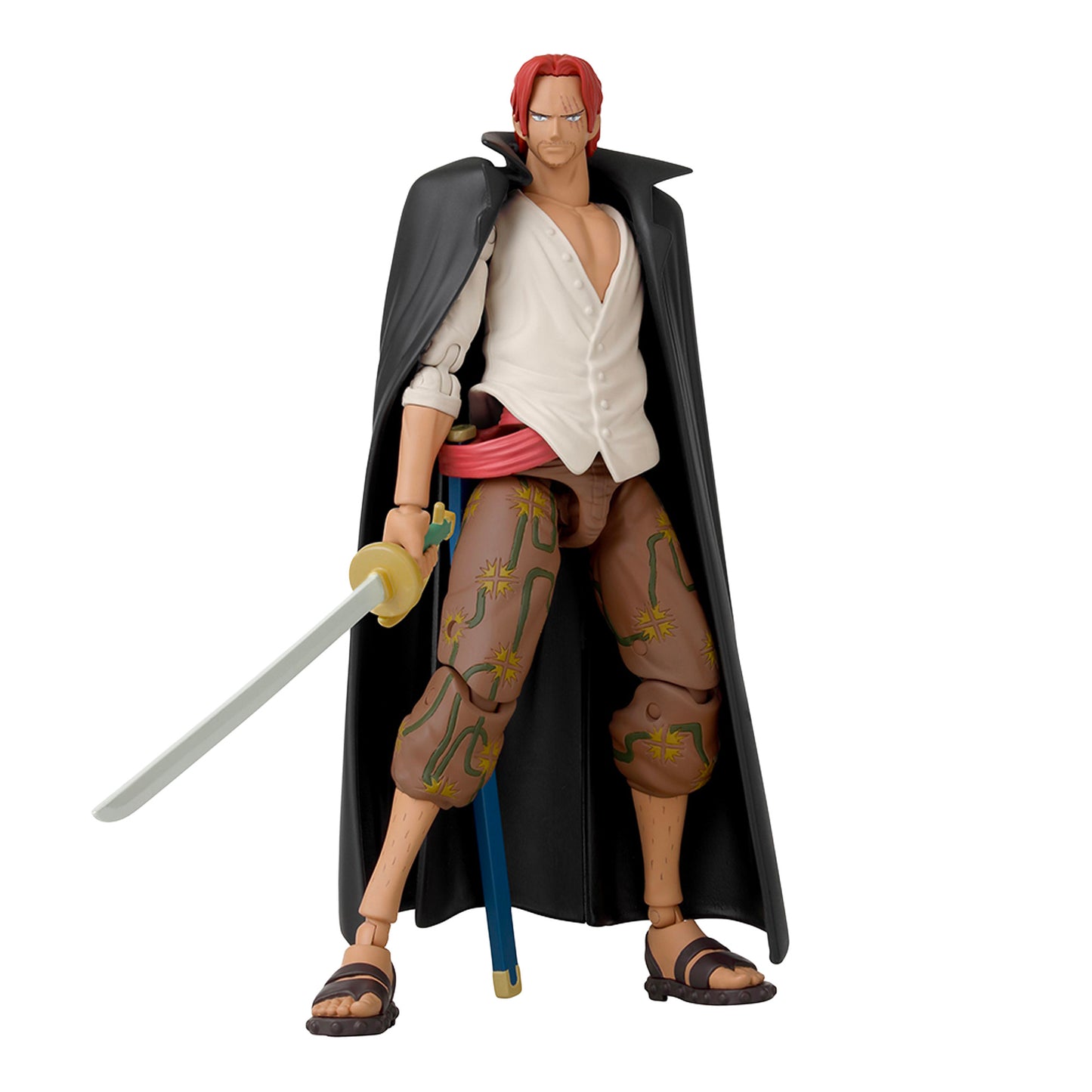 BandaI: Anime Heroes - One Piece - Shanks 6.5" Tall Action Figure